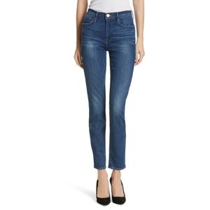 FRAME Le High Skinny Jeans Color York